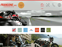 Tablet Screenshot of franconemoto.it